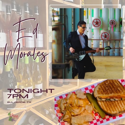 Live Music with Ed Morales at Vine in the Village