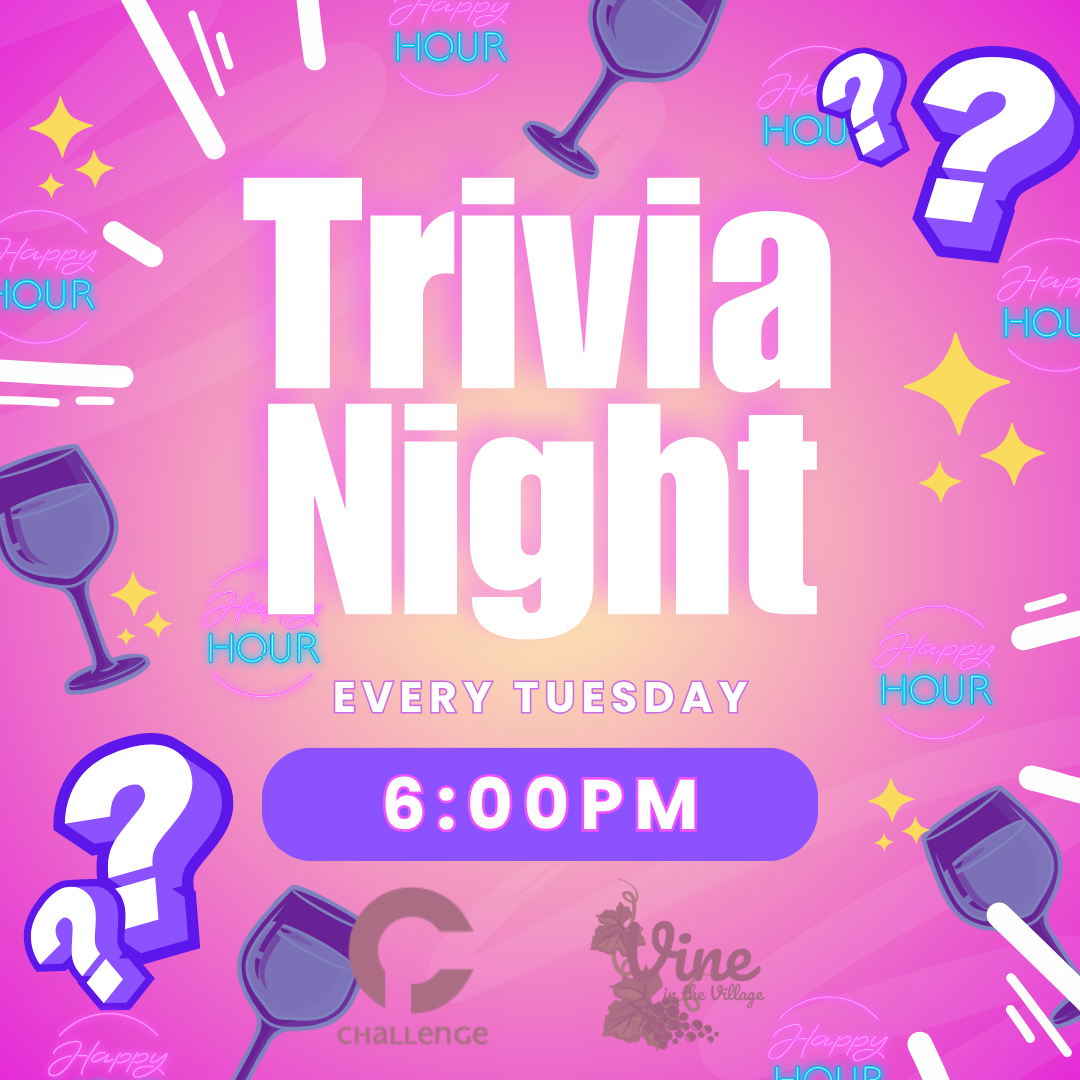 trivia night vine in the village