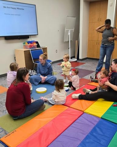 Baby and Me Music: All Around the World at Mammen Family Public Library