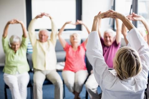 Chair Yoga at Mammen Family Public Library