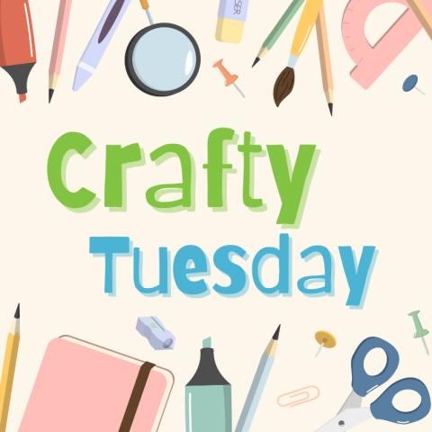 Crafty Tuesday at Mammen Family Public Library