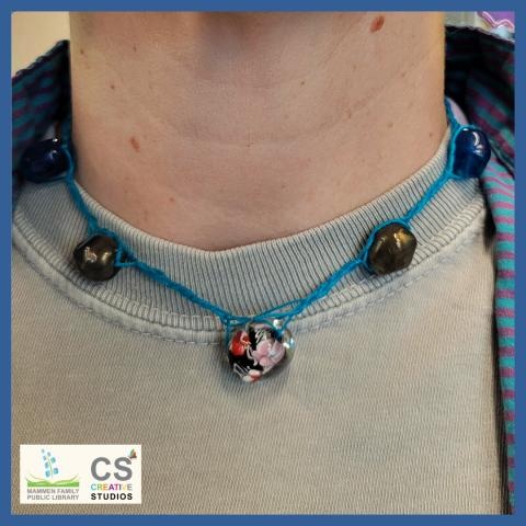 Discover: Bobbin Lace Necklace at Mammen Family Public Library