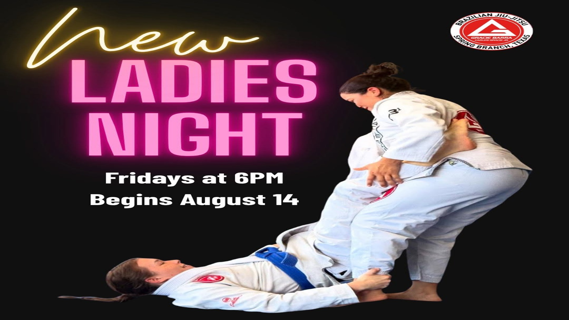 Ladies Night Jiu-Jitsu at Gracie Barra Spring Branch