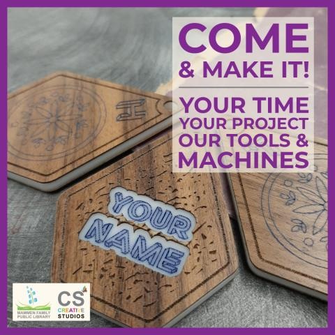 Open Studio: Makerspace & Craft at Mammen Family Public Library