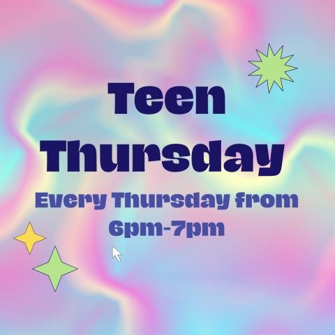 Teen Thursday at Mammen Family Public Library