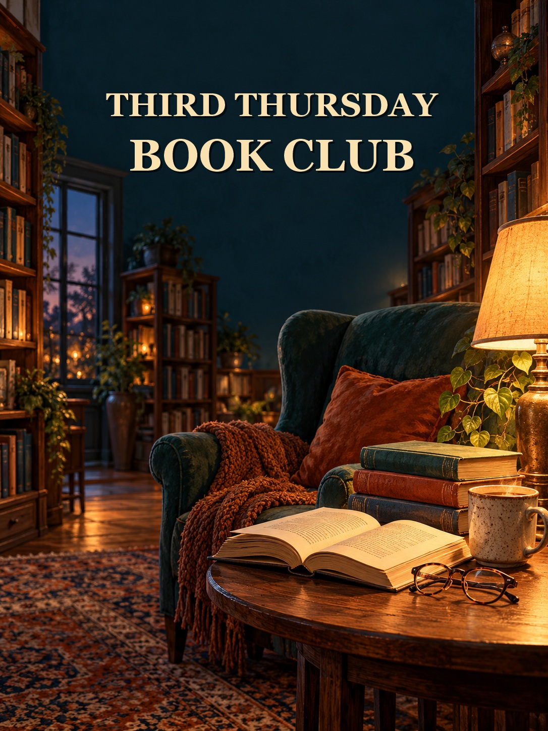 Third Thursday Book Club at Mammen Family Public Library